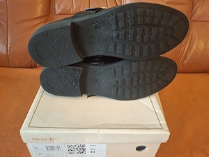 Csatos, fekete női bokacsizma csökkentett áron eladó - 40 - kép 7