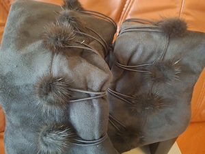 Clara Barson velúr térdcsizma eladó csökkentett áron - 40 - kép 5