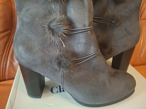 Clara Barson velúr térdcsizma eladó csökkentett áron - 40