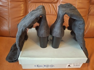 Clara Barson velúr térdcsizma eladó csökkentett áron - 40 - kép 6