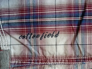 Cottonfield férfi pamut ing M méretben újszerű állapotban - kép 2