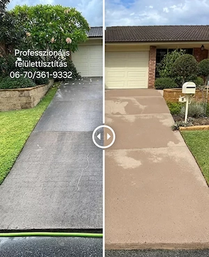 Térkőtisztítás ipari berendezéssel  - kép 8