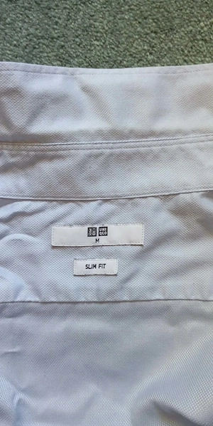 Uniqlo slim-fit ing M kék új állapotban - kép 4
