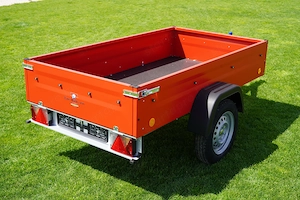 Új SEBAL - 2010 piros utánfutó (202x106x34cm) akciósan bruttó 359.000 Ft - kép 2