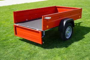 Új SEBAL - 2010 piros utánfutó (202x106x34cm) most 389.000 Ft helyett 359.000 Ft - kép 6