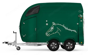 Új limitált szériás - Böckmann Master - 2 lovas lószállító utánfutó akciósan bruttó 5.990.000 Ft - kép 3