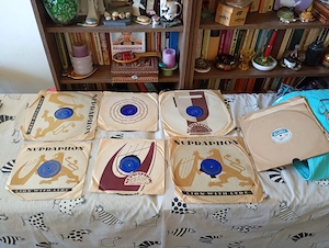 Bakelit gramofon lemez 78 35db 50000ft óbuda vegyesen  