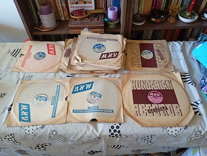 Bakelit gramofon lemez 78 35db 50000ft óbuda vegyesen   - kép 6