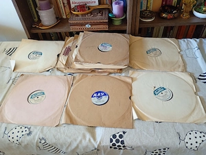 Bakelit gramofon lemez 78 35db 50000ft óbuda vegyesen   - kép 7