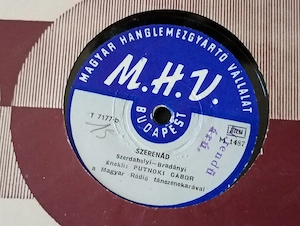 Bakelit gramofon lemez 78 35db 50000ft óbuda vegyesen   - kép 15