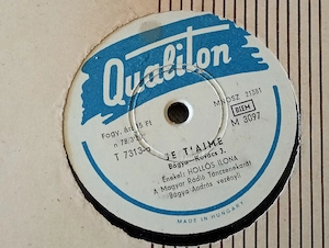 Bakelit gramofon lemez 78 35db 50000ft óbuda vegyesen   - kép 12