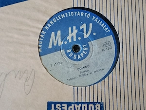 Bakelit gramofon lemez 78 35db 50000ft óbuda vegyesen   - kép 10