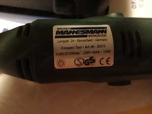 Brüder Mannesmann M92575 gravírozó gép, 130 W 3000ft óbuda hozzá értönek alkatrésznek javításra jele - kép 3