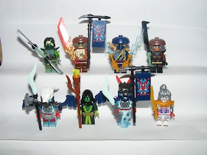 Lego Ninjago Sárkányok birodalma Pixal Morro Sárkány Felderítő Rox Kur 8db ÚJ - kép 4