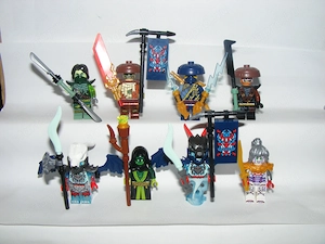 Lego Ninjago Sárkányok birodalma Pixal Morro Sárkány Felderítő Rox Kur 8db ÚJ - kép 2