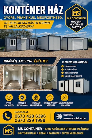 Kontener ház. Raktár és iroda konténer  - kép 5