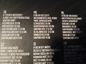 Elado berlinger késkészlet