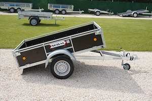 Áprilisi akcióval - új SEBAL - D200 billenős utánfutó - rendszámmal bruttó 505.000 Ft