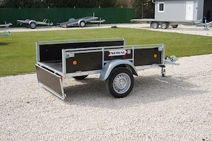 Áprilisi akcióval - új SEBAL - D200 billenős utánfutó - rendszámmal bruttó 505.000 Ft - kép 4