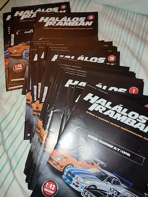 DeAgostini Fast & Furious Halálos iramban sorozat magyar kiadás 1-37. komplett és díszdoboz  - kép 3