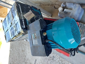 Broman 2.2kW-os egyfázisú villanymotor ford;3000 perc tengely 24 mm, szijtárcsa 55 mm külső átmérő.  - kép 3