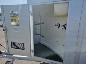 Új Humbaur Equitos Alu Plus (2400kg) - 2 lovas lószállító utánfutó - most bruttó 4.490.000 Ft - kép 5