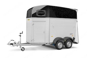 Új Humbaur Equitos Alu Plus (2400kg) - 2 lovas lószállító utánfutó - most bruttó 4.490.000 Ft - kép 4