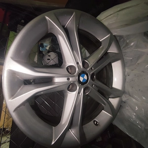 BMW 18 colos X3 (G01) X4 (G02) , IX3 (G08) GYARI EU-s alufelni garnitura (4 db) szenzorral, kupakkal - kép 2