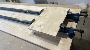 Asztalos szorító ,táblásító satu ,faipari szersz m  - kép 4