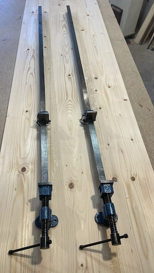 Asztalos szorító ,táblásító satu ,faipari szersz m  - kép 2