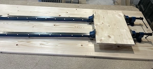 Asztalos szorító ,táblásító satu ,faipari szersz m  - kép 3