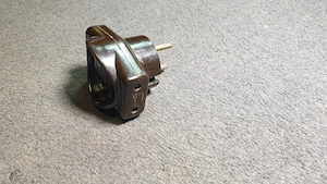 DH-62 T-elosztó konnektor eladó, régi - antik - kép 5