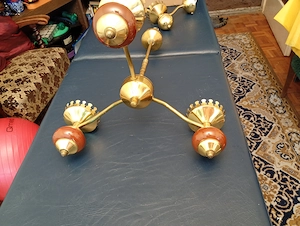 egy antik réz falikar.   30000ft óbuda burával együtt személyesen óbudán lakcimemen de előre fizetés - kép 11