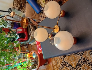 egy antik réz falikar.   30000ft óbuda burával együtt személyesen óbudán lakcimemen de előre fizetés - kép 14