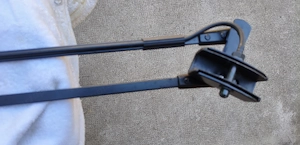 Ikarus 400 ablaktörlő kar dupla új beépített ablakmosó fej fúvóka - kép 6