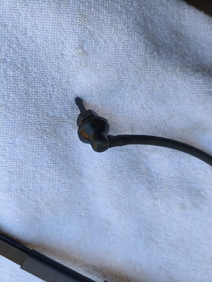 Ikarus 400 ablaktörlő kar dupla új beépített ablakmosó fej fúvóka - kép 10