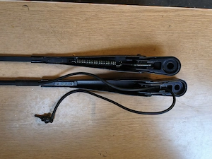 Ikarus 400 ablaktörlő kar dupla új beépített ablakmosó fej fúvóka - kép 12