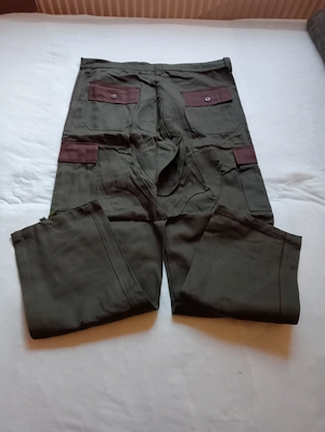 Új Katonai férfi kabát egy nadrággal bontatlan - kép 4