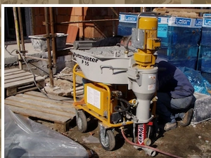 Vakológép bérbeadó,putzmeister vakológép - kép 2