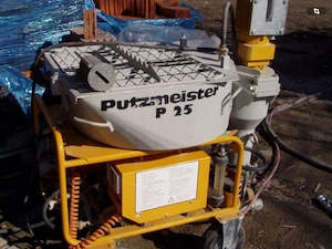 Vakológép bérbeadó,putzmeister vakológép