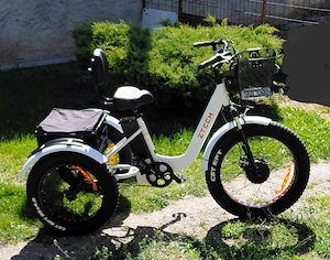 Új fatbike  három kerekű erős elektromos kerékpár eladó - kép 4