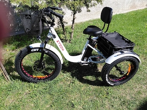 Új fatbike  három kerekű erős elektromos kerékpár eladó - kép 3