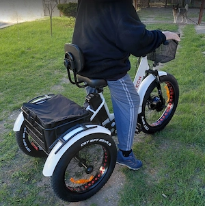 Új fatbike  három kerekű erős elektromos kerékpár eladó - kép 10
