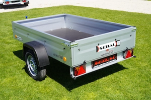 Új SEBAL - 2012 német utánfutó (203x123x34cm) AKCIÓSAN csak bruttó 399.000 Ft - kép 4