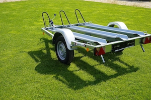 Új SEBAL - MU2 (2+1 sínes) motorszállító utánfutó akciósan bruttó 429.000 Ft - kép 3