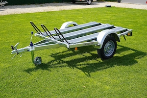 Új SEBAL - MU2 (2+1 sínes) motorszállító utánfutó akciósan bruttó 429.000 Ft