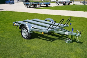 Új SEBAL - MU2 (2+1 sínes) motorszállító utánfutó akciósan bruttó 429.000 Ft - kép 5