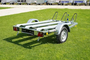 Új SEBAL - MU2 (2+1 sínes) motorszállító utánfutó akciósan bruttó 429.000 Ft - kép 4