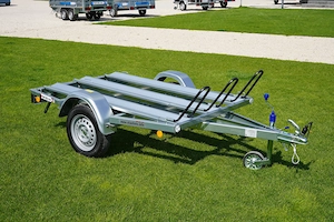 Új SEBAL - MU2 (2+1 sínes) motorszállító utánfutó akciósan bruttó 429.000 Ft - kép 6