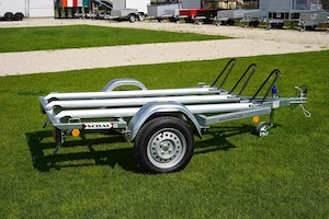 Új SEBAL - MU2 (2+1 sínes) motorszállító utánfutó akciósan bruttó 429.000 Ft - kép 7